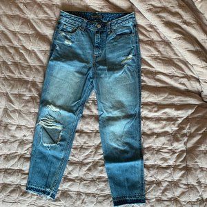 Abercrombie Ultra Hi Rise Mom Jean 25 Short/Petite